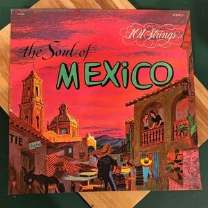 Vintage record The Soul of Mexico Vinyl Record
